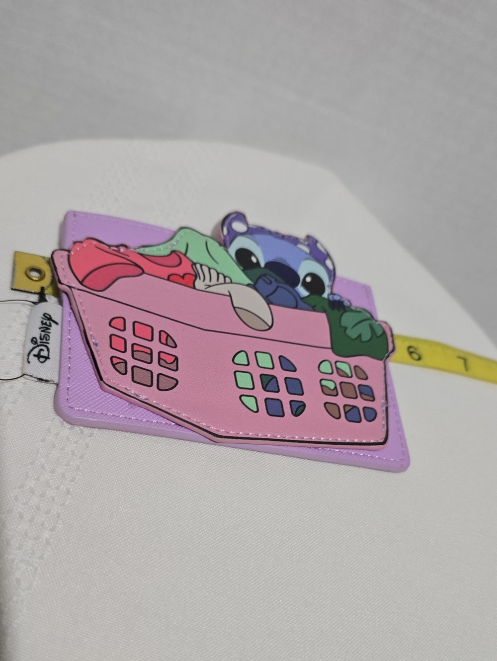 NWT Disney Lilo & Sticth Laundry Basket Card Holder - Picture 3 of 5